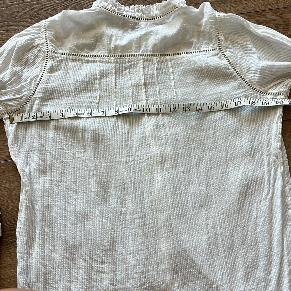 Faherty White Blouse - image 7